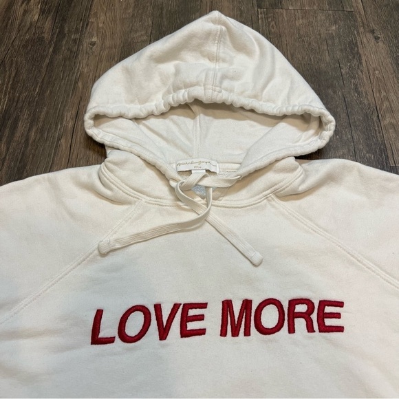 Spiritual Gangster Love More Classic Raglan Pullover Hoodie Sweatshirt White S - Picture 8 of 13